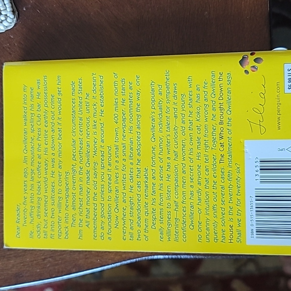 'Jonathan Livingston Seagull', 2 'The Cat Who...' & 'The Giver Of Stars' Books. - Picture 3 of 11